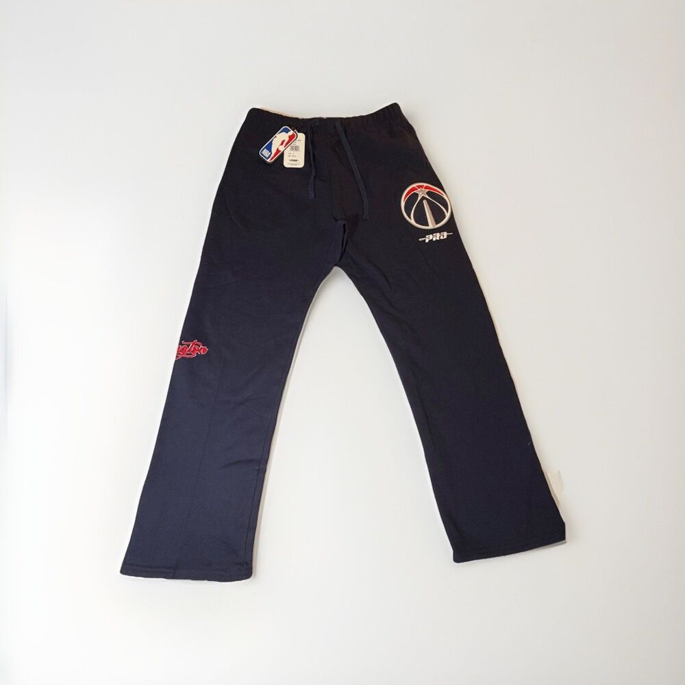 NWT Pro Standard Washington Wizards NBA Sweatpants Joggers Men’s Large Navy